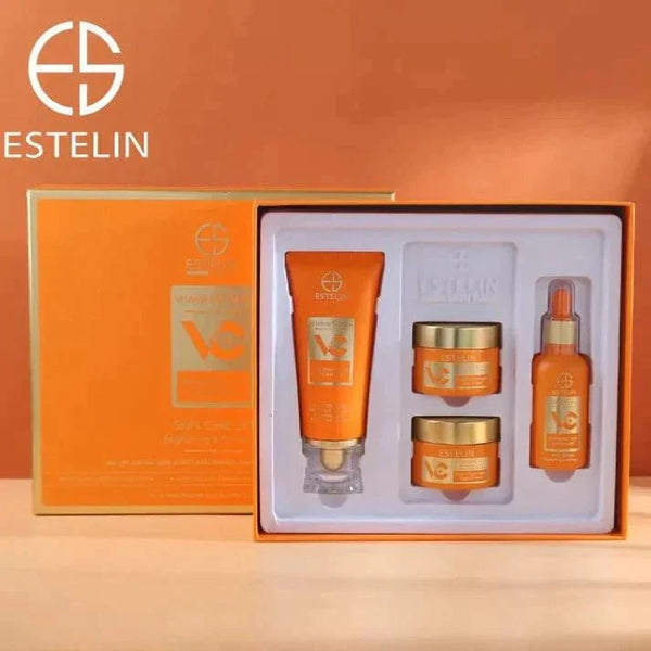 Estelin Vitamin C Brightening & Anti-Aging Skincare Set