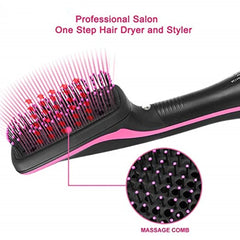 One Step Hair Dryer & Styler - Smooth, Frizz-Free Hair