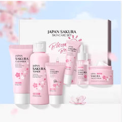 Japan Sakura Skincare Set – 6-Piece Radiant Glow Kit