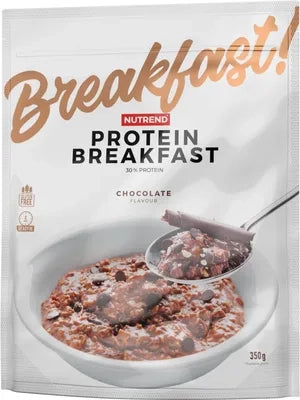 Nutrend Protein Breakfast - 30% Protein, Chocolate Flavor, 350g