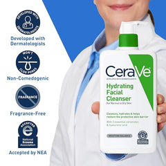 Hydrating Facial Cleanser - Gentle & Moisturizing