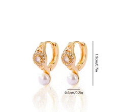 Classic Pearl Earrings - Timeless Elegance