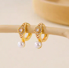 Classic Pearl Earrings - Timeless Elegance