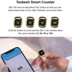 Zikr Ring - Smart Ring with Display & Prayer Reminders